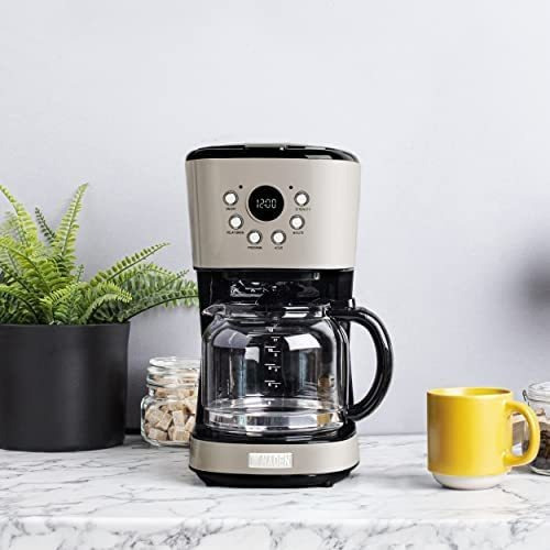 Cafetera Eléctrica Haden 75032 Programable 12 Tazas -masilla