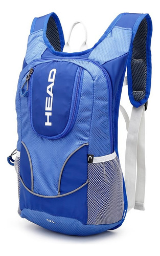 Mochila Deportiva Running Head 16p Liviana Unisex 22180 Color Azul Diseño De La Tela Liso