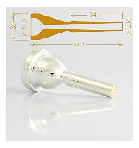 Jdyyyyyyicz Professonal Gold Alto Trombone Bouce 12c