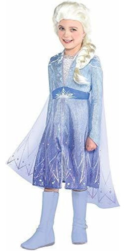 Party City Frozen 2 Elsa Travel Disfraz De Halloween Para Ni