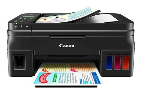 Impresora Multifuncional Canon Pixma G4110 Inalámbrica Color Negro