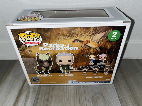 Funko Pop! Parks And Recreation Lil Sebastian Jerry Harvest (Usado)