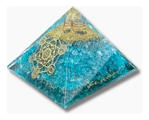 Piramide Onix Azul Y Metatron: Paz Interior,control Ansiedad