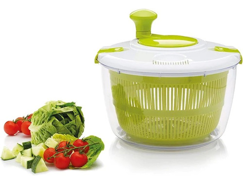 Centrifuga Secador De Lechuga, Frutas Y Verduras 4.4 Lts