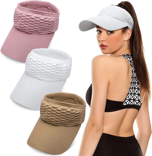 Gorra Visera Playera Deportiva Para Sol Dama