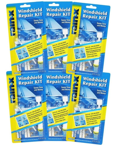 Rainx Kit Reparación De Parabrisas Rain X 600001 - 6 Piezas