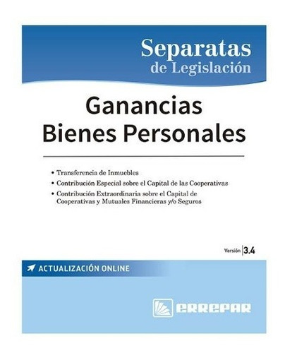 Separatas - Errepar - Ganancias Y Bienes Personales