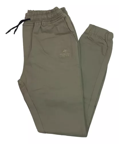 Pantalon Jogger Cargo Hombre Gabardina Premium Oldtown Polo