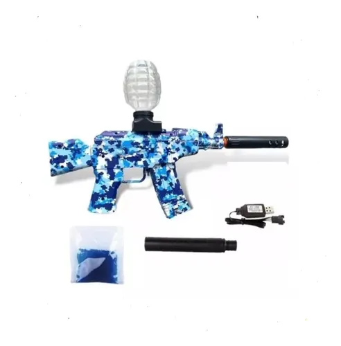 comprar Pistola Ak47 Hidrogel 1 Batería Cargador Municiones Usb Auto