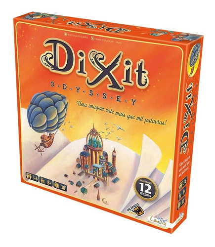 Dixit Odyssey Board Game Tabuleiro Lacrado Galápagos Jogos