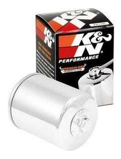 Filtro de aceite cromado para moto Harley Davidson 883 XLH Sportster 1986 a 2007