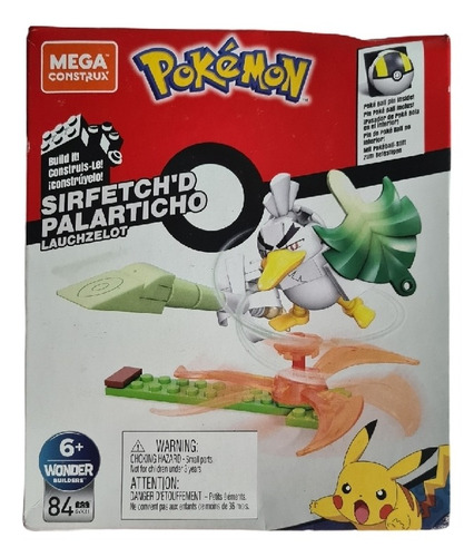 Set De Construcción Sirfetchd Mega Construx Pokemon Gvk81