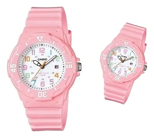 Reloj casio dama rosa sale