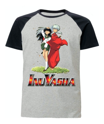 Remera Ranglan Gris - Inuyasha - Anime