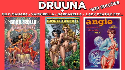Druuna Coleção Digital + Outras Hqs