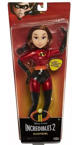 Muñeca Elastic Girl Disney Pixar Los Increibles 2 Jakks