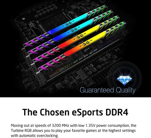 Memoria Ram Power Gaming X Turbine Rgb 16gb Ddr4 3200 C16