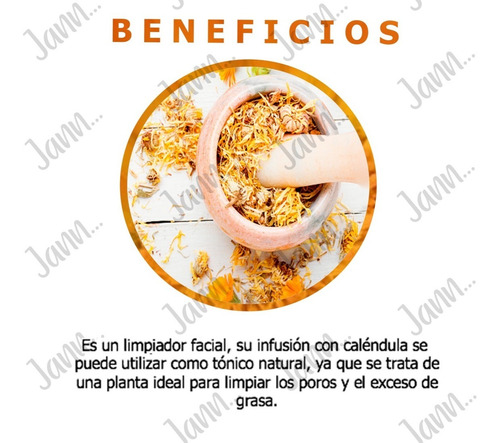 Caléndula Planta Medicinal 200g.