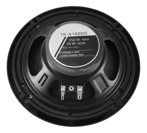 2 Altavoces Coaxiales Para Coche De 6 Pulgadas, 350 W, 4 Vía