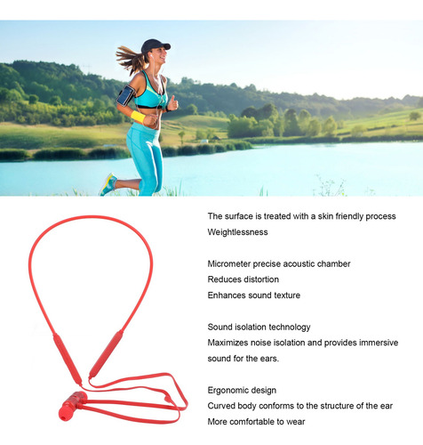 Auriculares Bluetooth Inalámbricos Con Cuello En El Oído