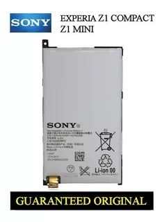 Bateria Sony Xperia Z1 Compact Mini + Instalación Aparte