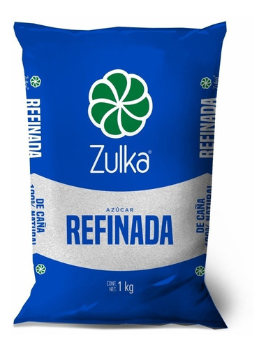 Zulka Azúcar Refinada 10 Piezas De 1kg C/u