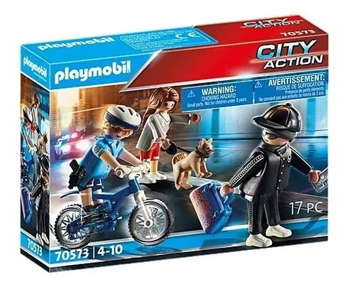 Playmobil Moto Policia MercadoLibre