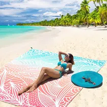 Comprar Manta De Playa Impermeable, Accesorios De Playa, 79 X 83