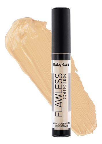 Corretivo Liquido Flawless Collection Ruby Rose Bege 3