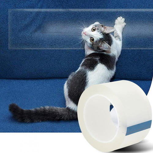 Cinta Adhesiva Protectora Antirrasguños De Pvc Para Gatos