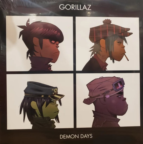 Gorillaz Demon Days Vinilo Nuevo 2 Lp