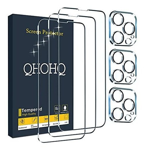 Qhohq 3 Protector De Pantalla De Paquete Para iPhone Ghbmo