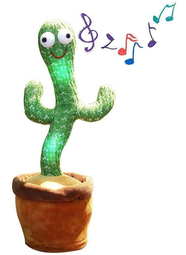 La Peluche Brilla Imitando Al Cactus Parlante