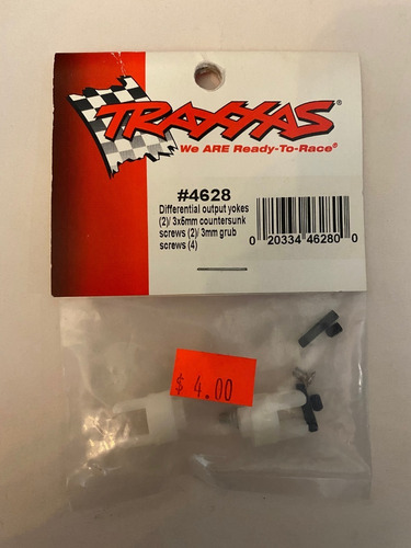 Traxxas Differential Output Yokes (2)/3x5mm Countersunk 4628