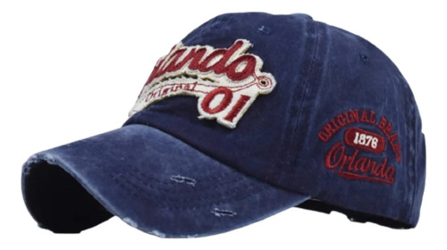 Gorro Jockey Beisbol Estilo Vintage Retro Orlando