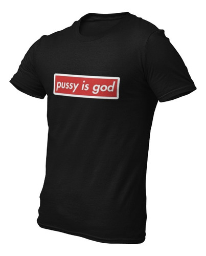 Playera Graciosa De Pussy Is God Lgbt Pride