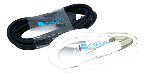 Paquete 10 Cables 1hora Usb 2.1a Tipo C 1 Metro Carga Rápida