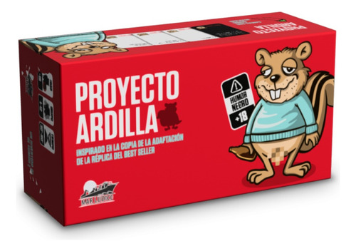 Proyecto Ardilla Juego De Mesa 18 +