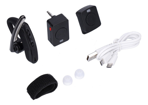 Walkie Talkie Headset Ptt Audífono Inalámbrico Bluetooth 4.