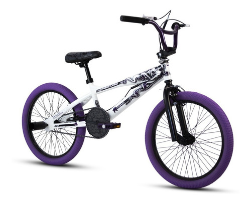 Bicicleta Mercurio Magnum Fs R20 Blanco/ Morado 2020 =end