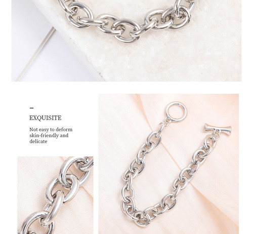 Xc Pulsera De Cadena Con Estilo Y Elegante Regalo Navideño