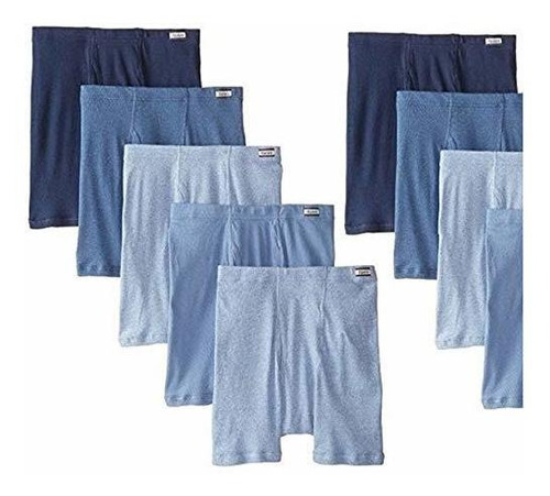 Set De 9 Bóxer Brief  Talla X  Large Para Hombre Hanes