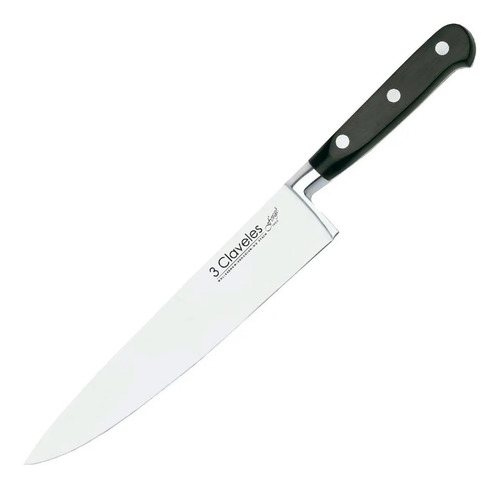 Cuchillo 3 Claveles Forge Hoja 25cm 10'' Cocina Chef 1564