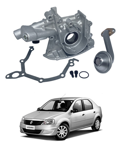 Bomba De Oleo Renault Logan 1.0 16v 2007 A 2016 C/ Pescador