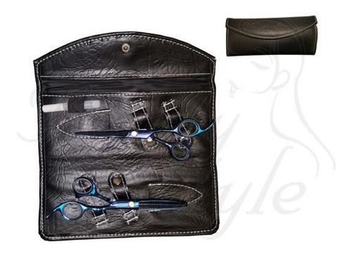 Set Tijera Profesional Con Estuche 5.5