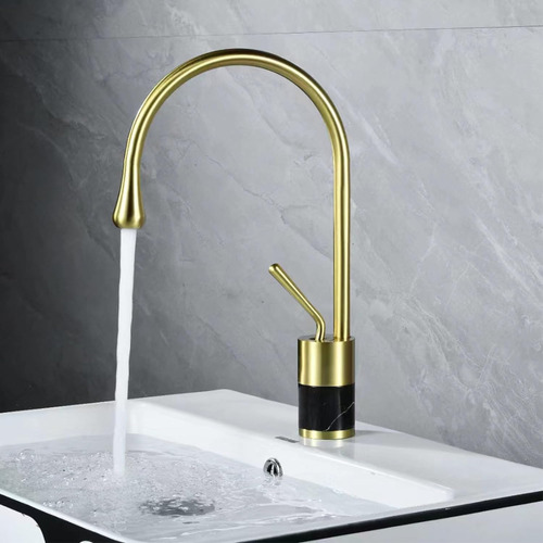 Grifo De Lavabo De Goteo Para Baño, Lavabo Sobre El Suelo