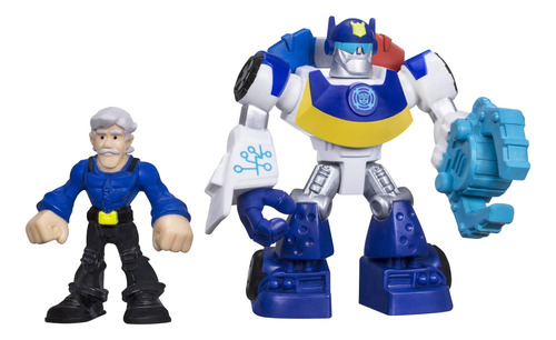 Playskool Heroes Transformers Rescue Bots Chase The Police-.