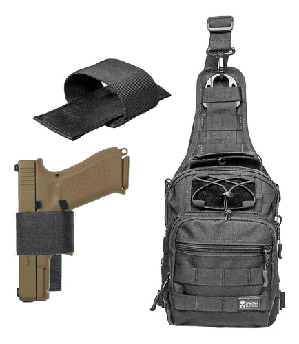 Spartan Tactical Arc Mkii Edc Sling Bag, Bolso Hombro, Funda