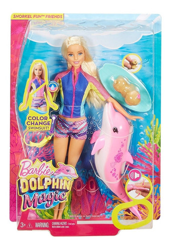 Muñeca Barbie Y Los Delfines Mágicos Mattel Original