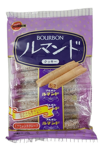 Biscoito Folhado Japonês Bourbon Lumonde